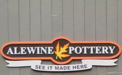 Alewine Pottery in Gatlinburg.