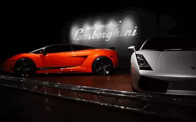 Lamborghini at the Exotic Car Museum Pigeon Forge