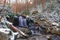waterfalls are one of the best things to do in Gatlinburg in the winter