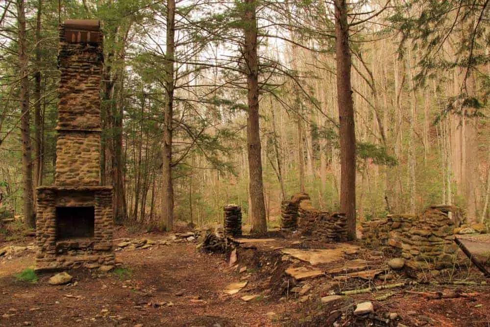 remains in Elkmont Ghost Town