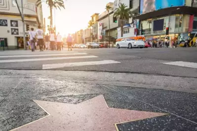 A star on the Hollywood Walk of Fame.