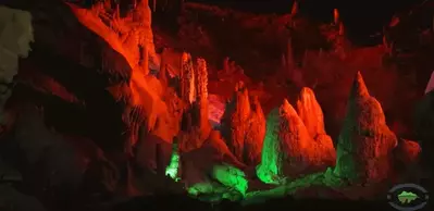 Inside Forbidden Caverns