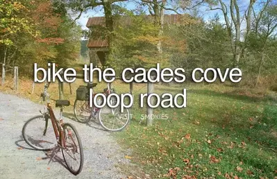 bikes on the Cades Cove Loop Road