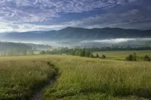 Cades Cove in the Great Smoky Mountains