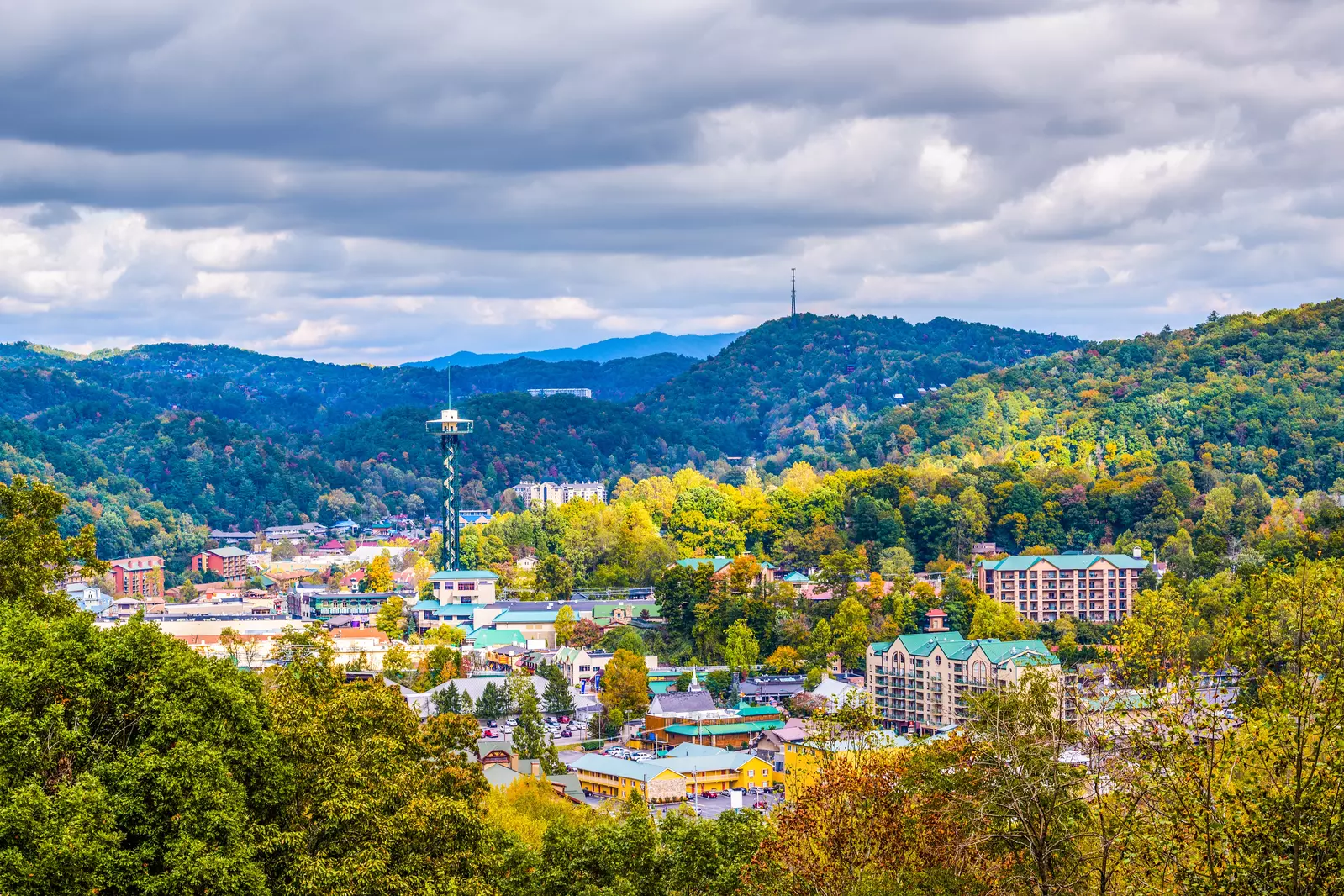 downtown Gatlinburg