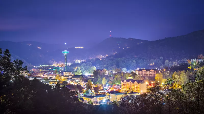 downtown Gatlinburg