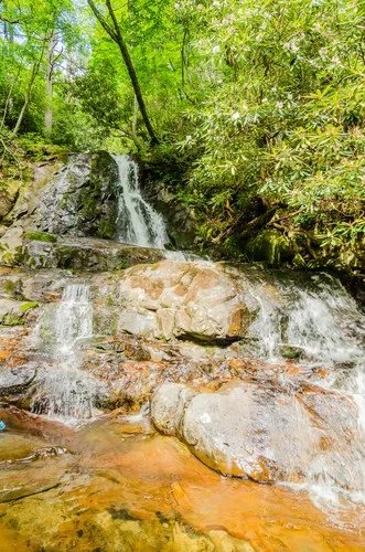 waterfall in the Smokies