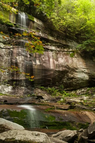 waterfall in the Smokies