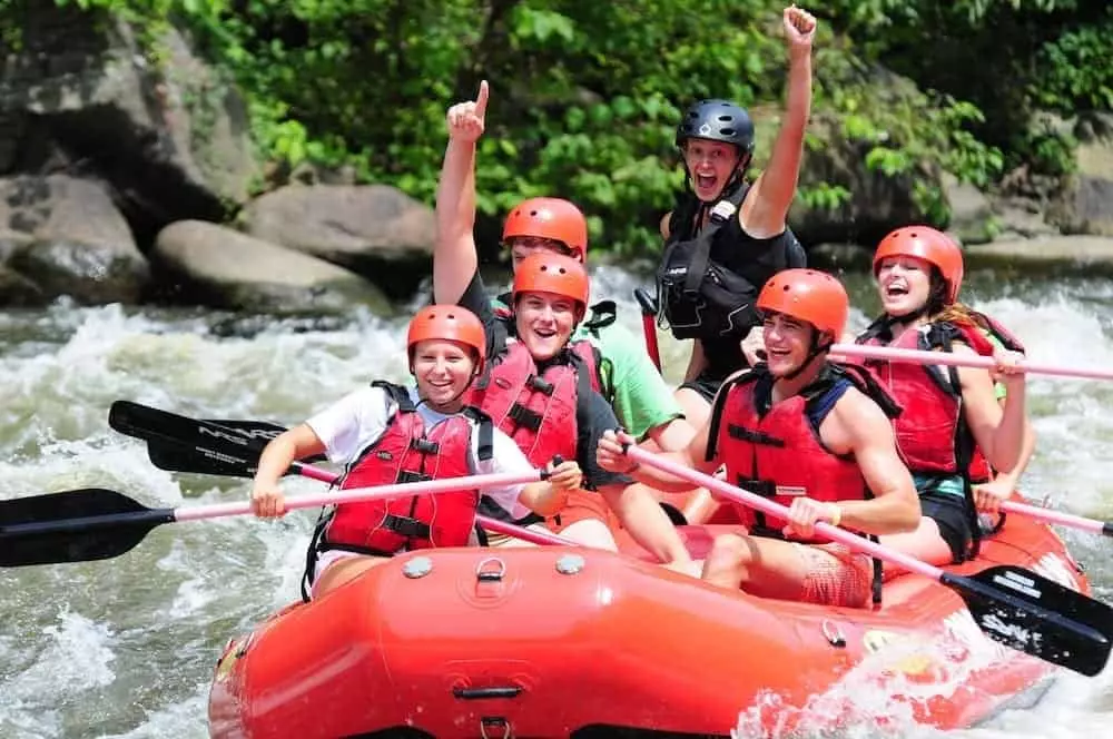 whitewater rafting in the Smokies