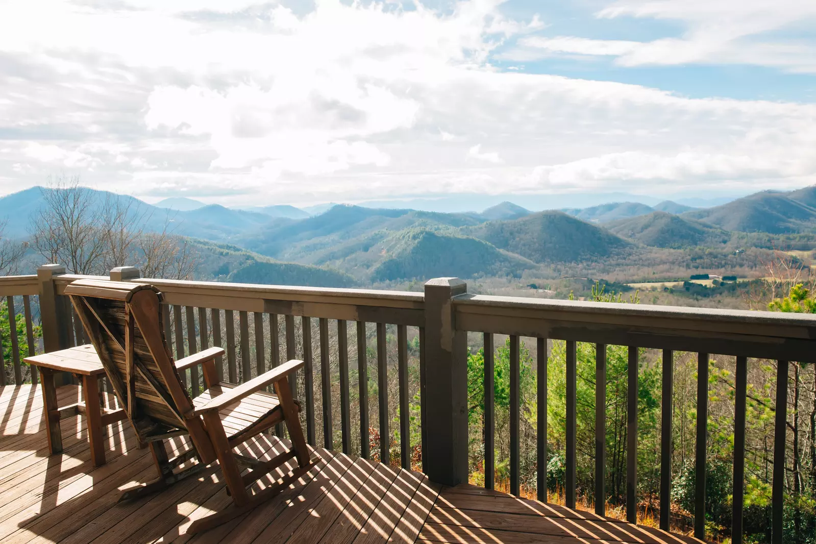 view from a cabin