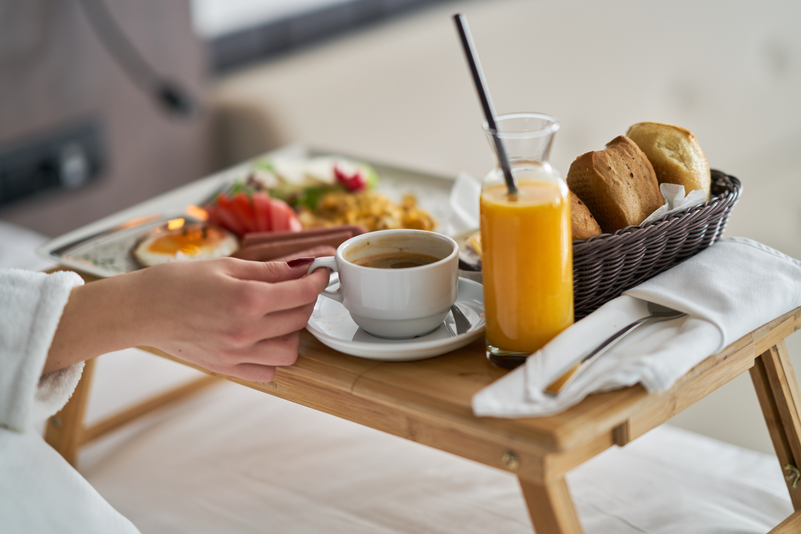 breakfast in bed