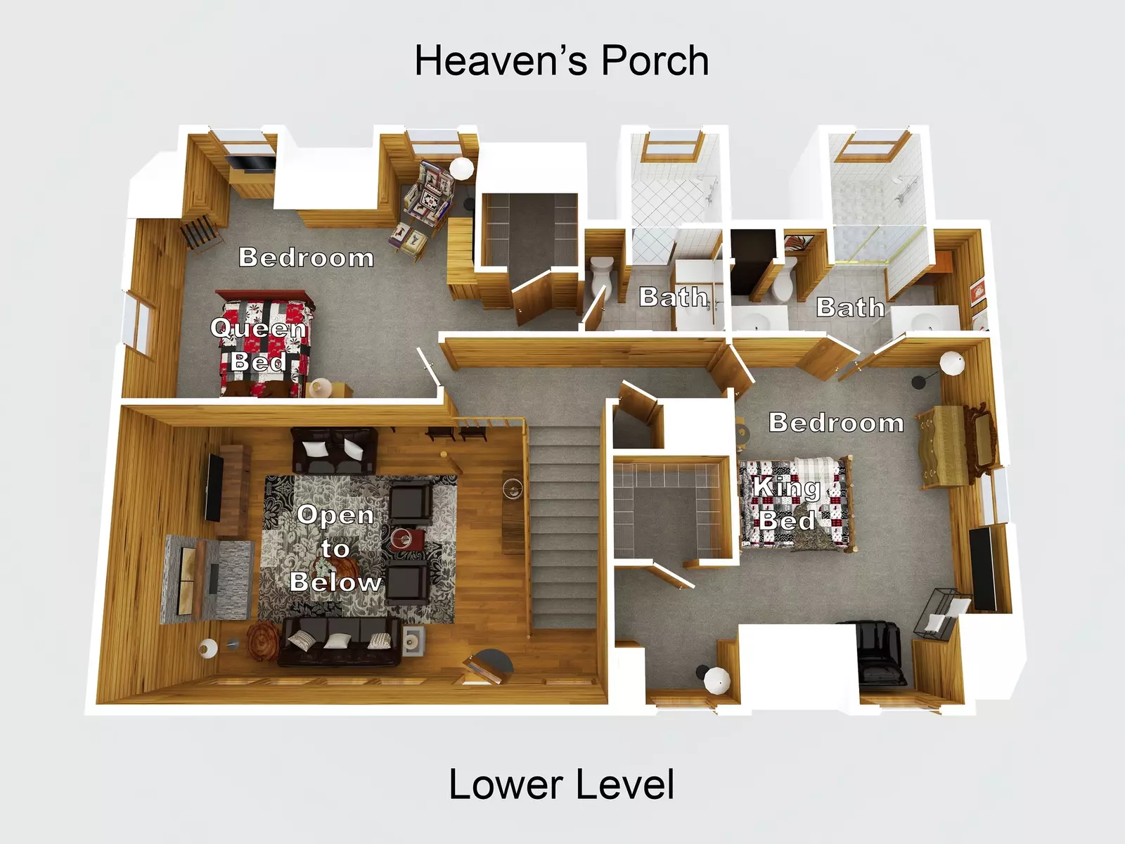 Heaven's Porch Top level