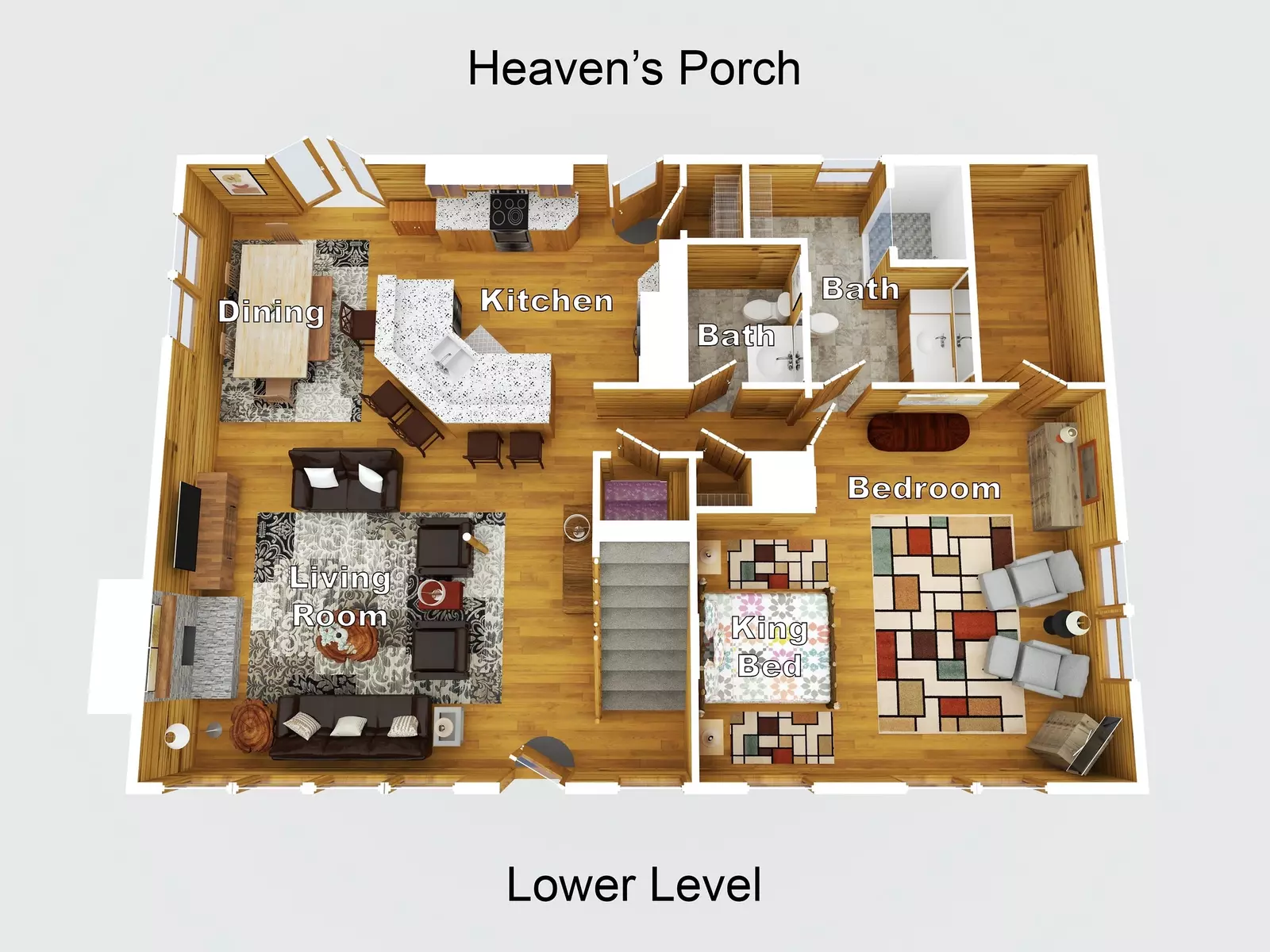 Heaven's Porch Main level