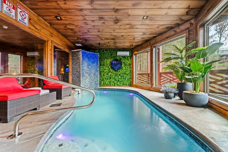Property image, Interior, of Alpine Summit Pool and Spa Cabin