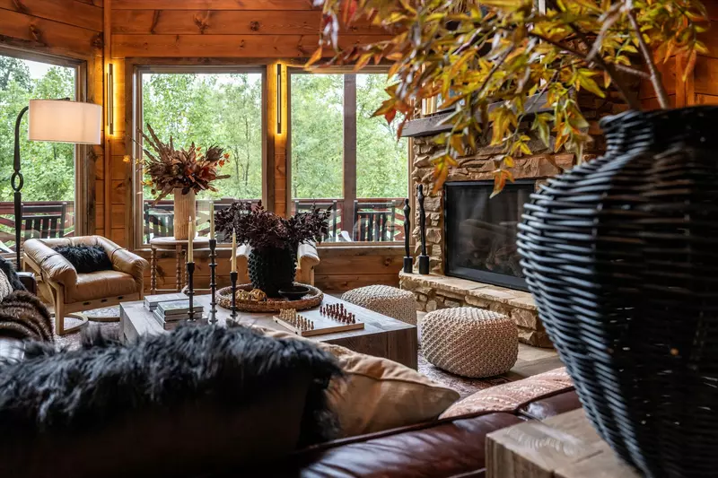 Property image, Interior, of Alpine Summit Pool and Spa Cabin