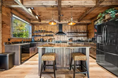 Property image, Interior, of Alpine Haven Cabin and Spa