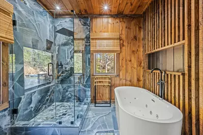Property image, Interior, of Alpine Haven Cabin and Spa