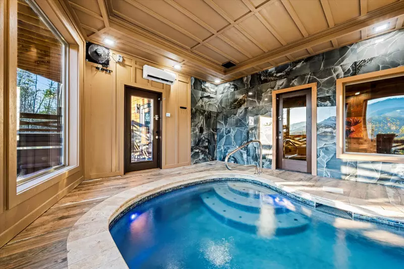 Property image, Interior, of Alpine Haven Cabin and Spa