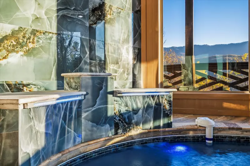 Property image, Interior, of Alpine Haven Cabin and Spa