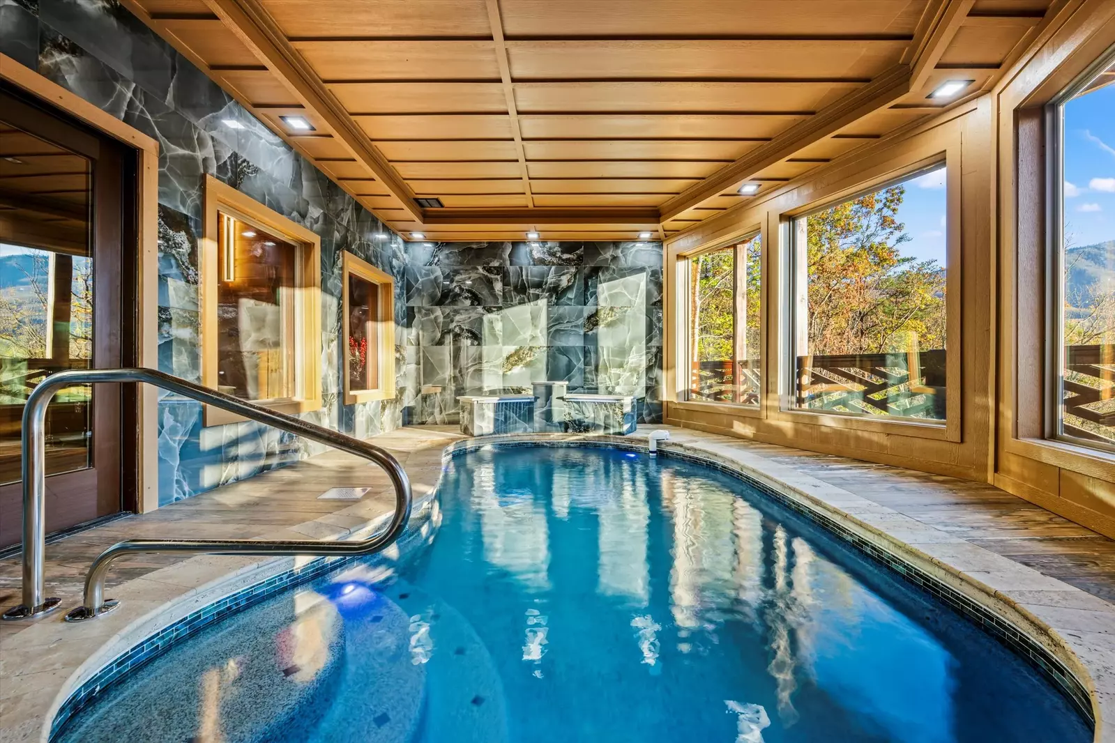 Property image, Interior, of Alpine Haven Cabin and Spa