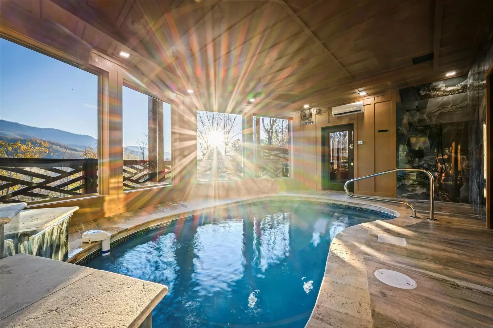 Property image, Interior, of Alpine Haven Cabin and Spa