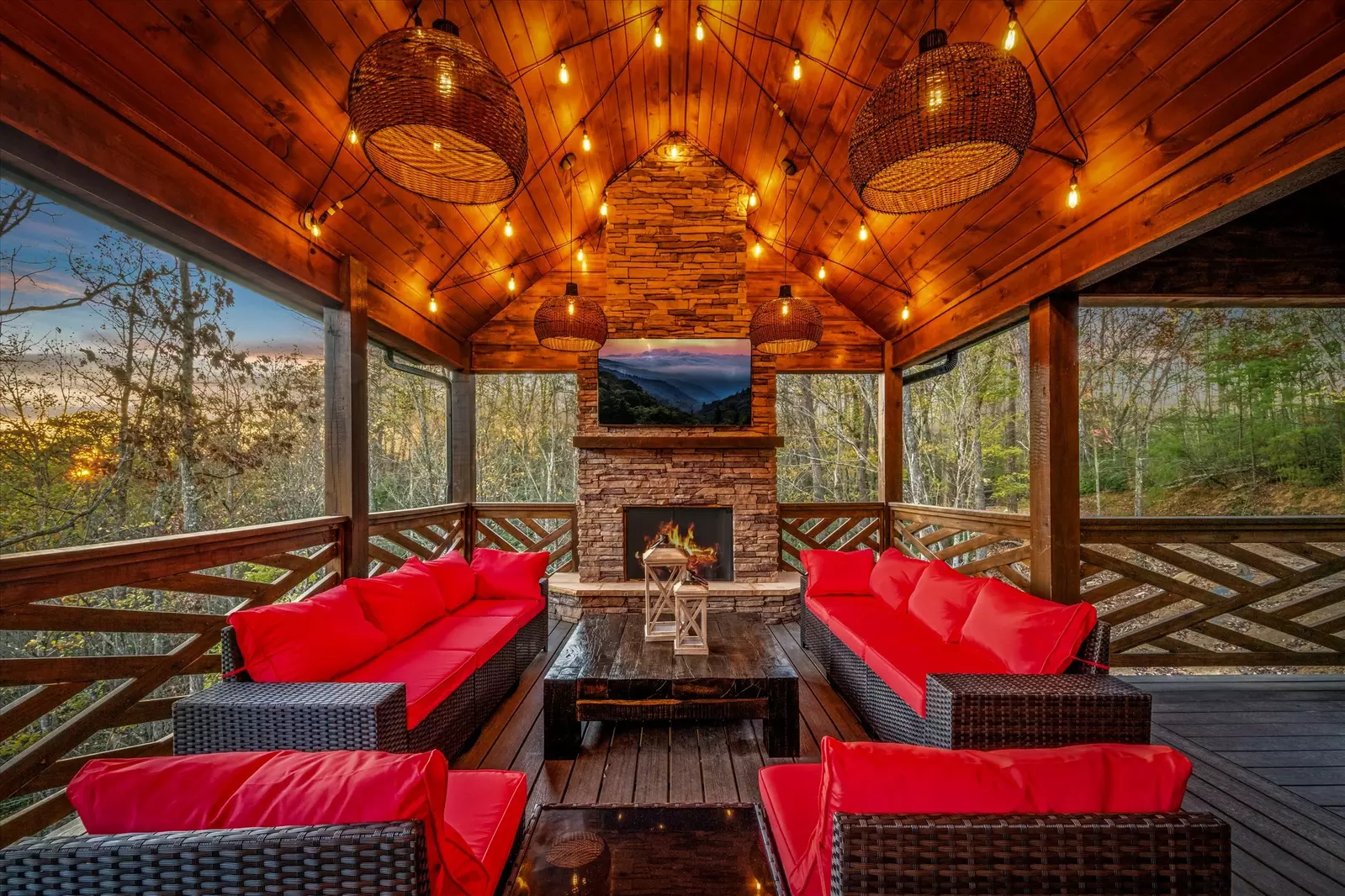 Property image, Interior, of Alpine Haven Cabin and Spa