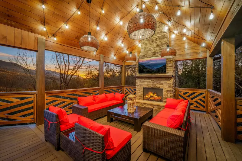 Property image, Interior, of Alpine Haven Cabin and Spa