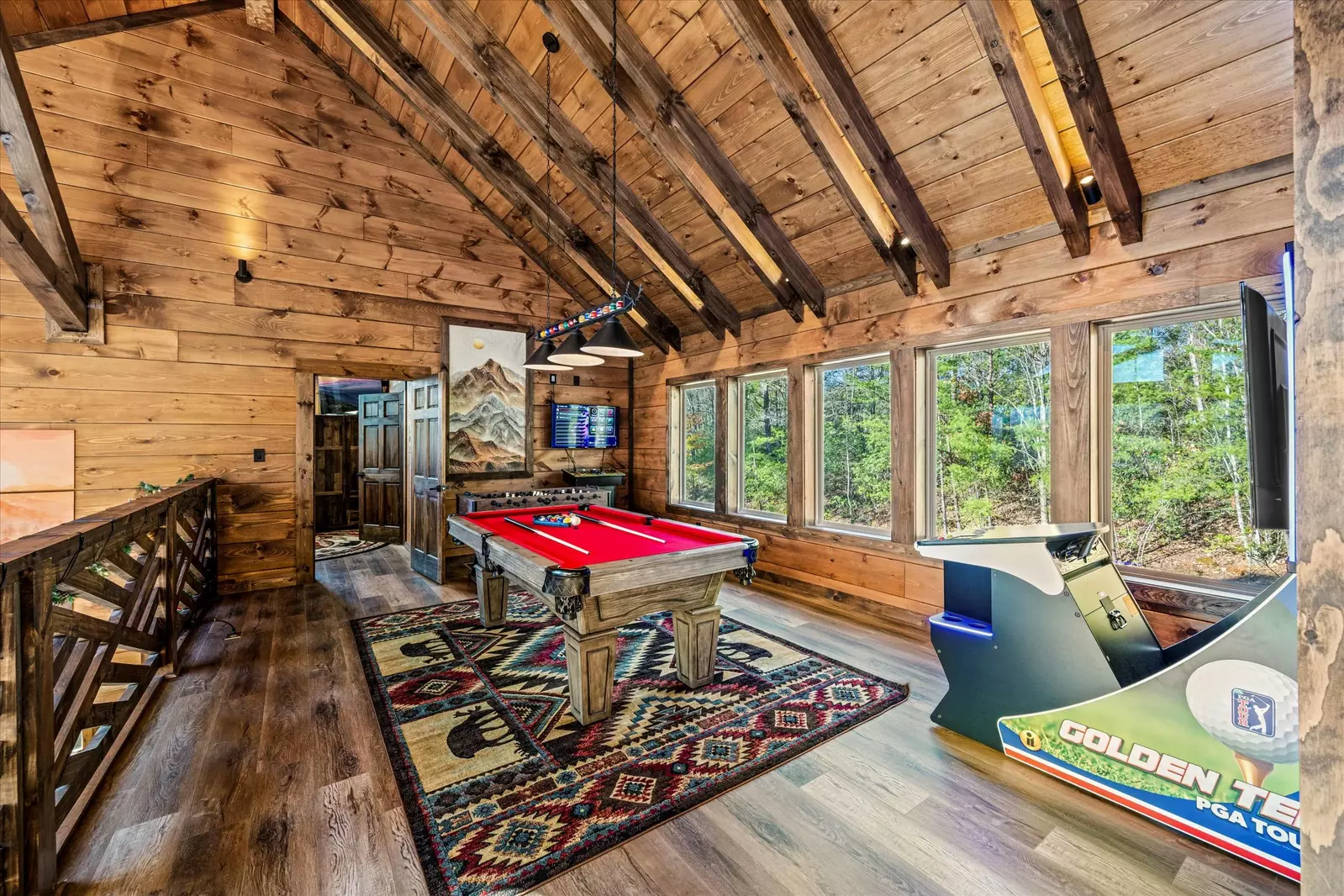 Property image, Interior, of Alpine Haven Cabin and Spa