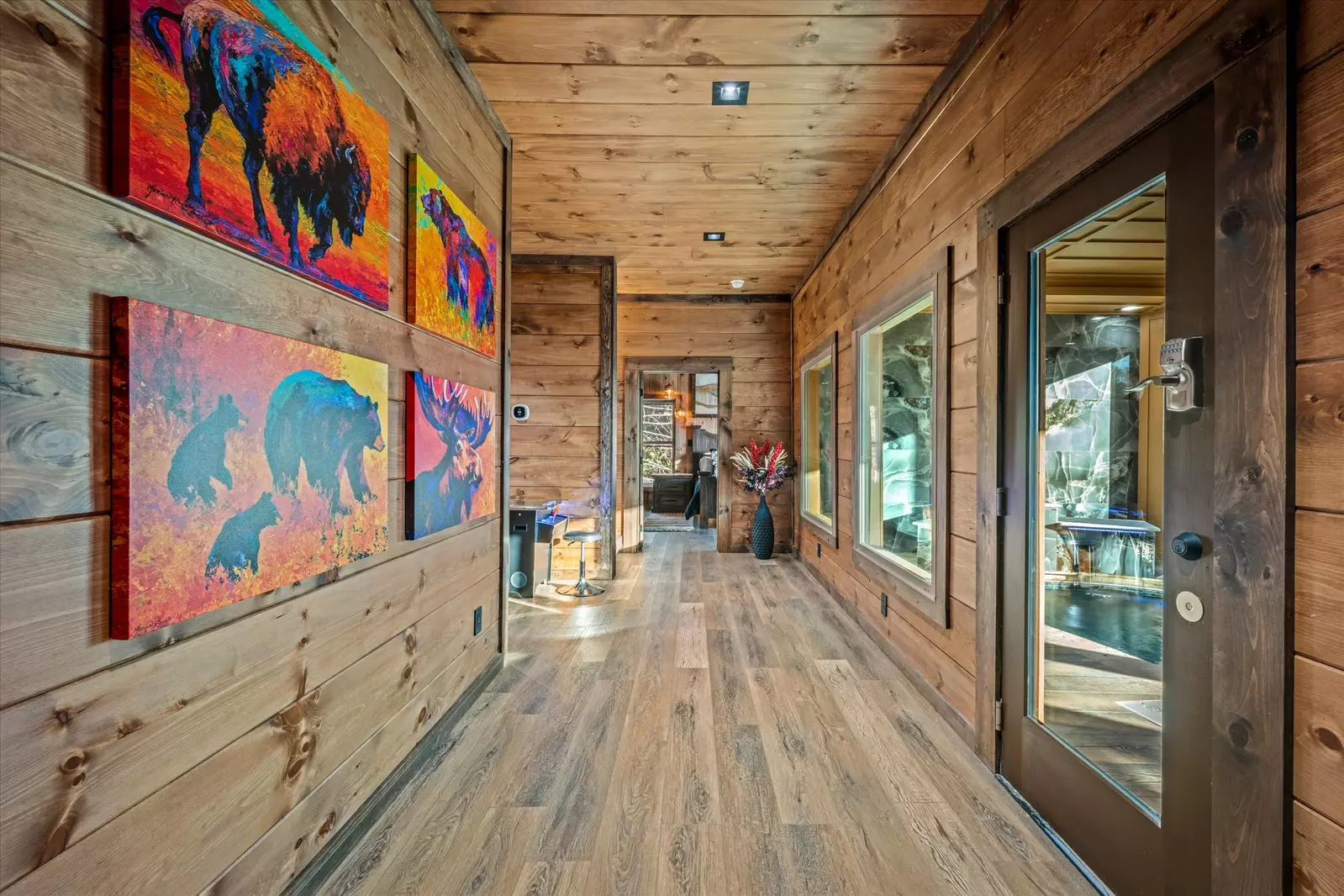 Property image, Interior, of Alpine Haven Cabin and Spa