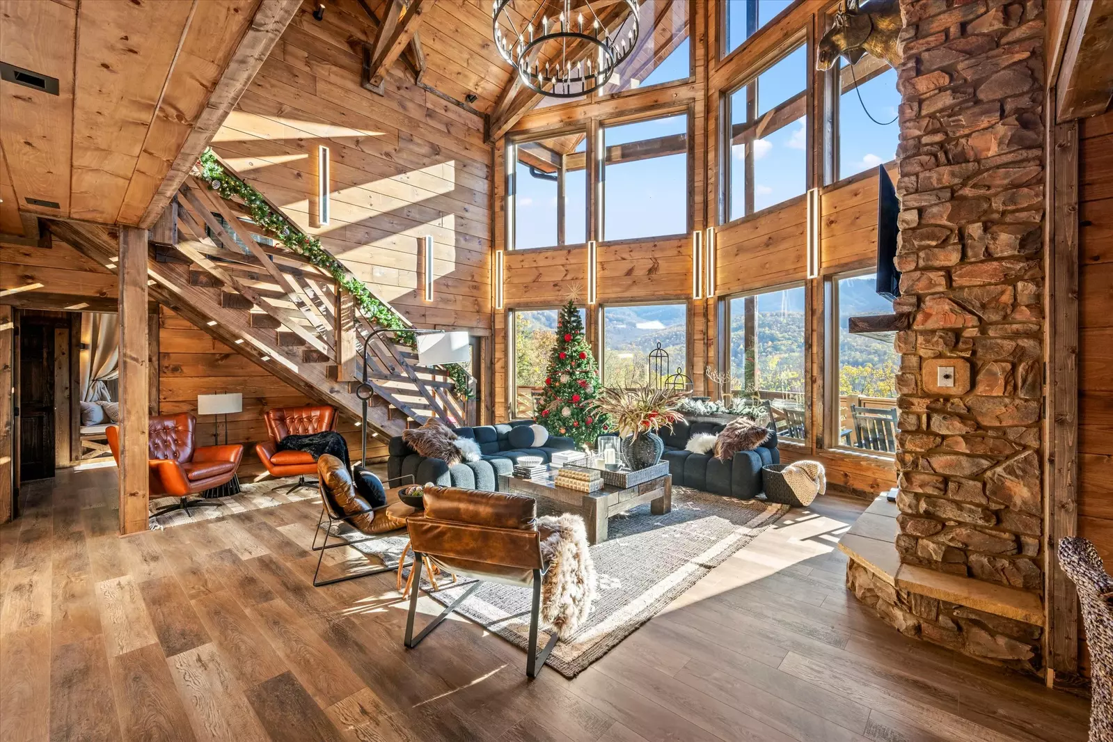 Property image, Interior, of Alpine Haven Cabin and Spa