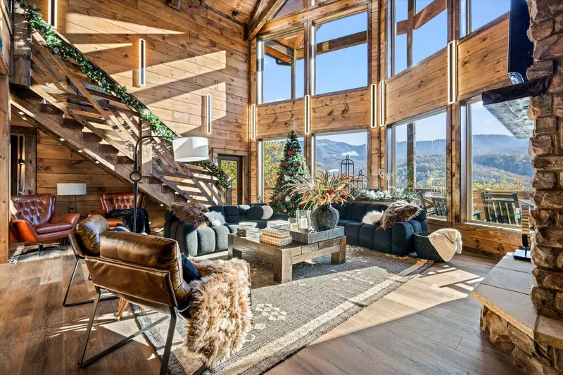 Property image, Interior, of Alpine Haven Cabin and Spa
