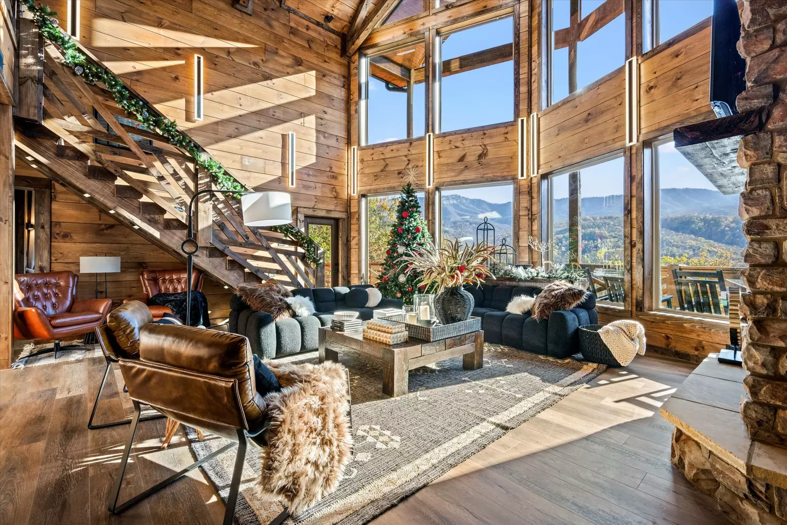 Property image, Interior, of Alpine Haven Cabin and Spa