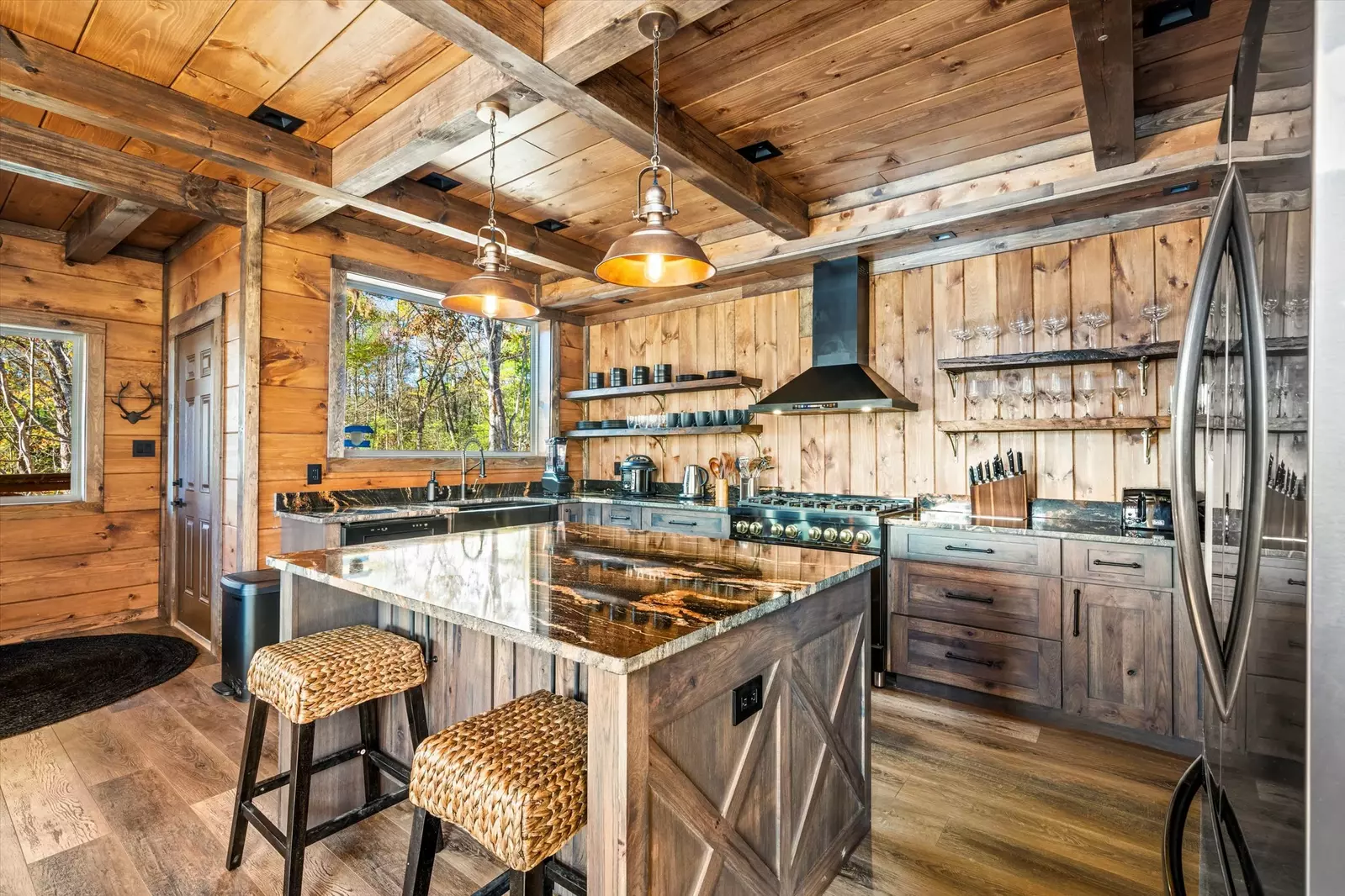 Property image, Interior, of Alpine Haven Cabin and Spa