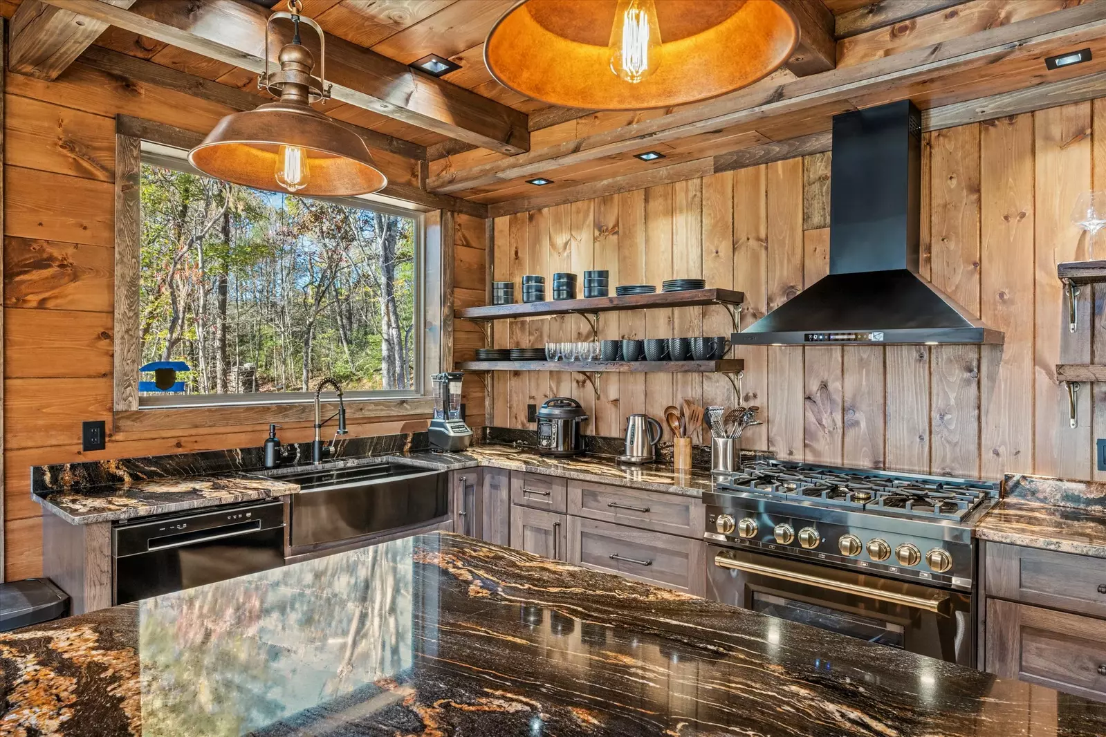 Property image, Interior, of Alpine Haven Cabin and Spa
