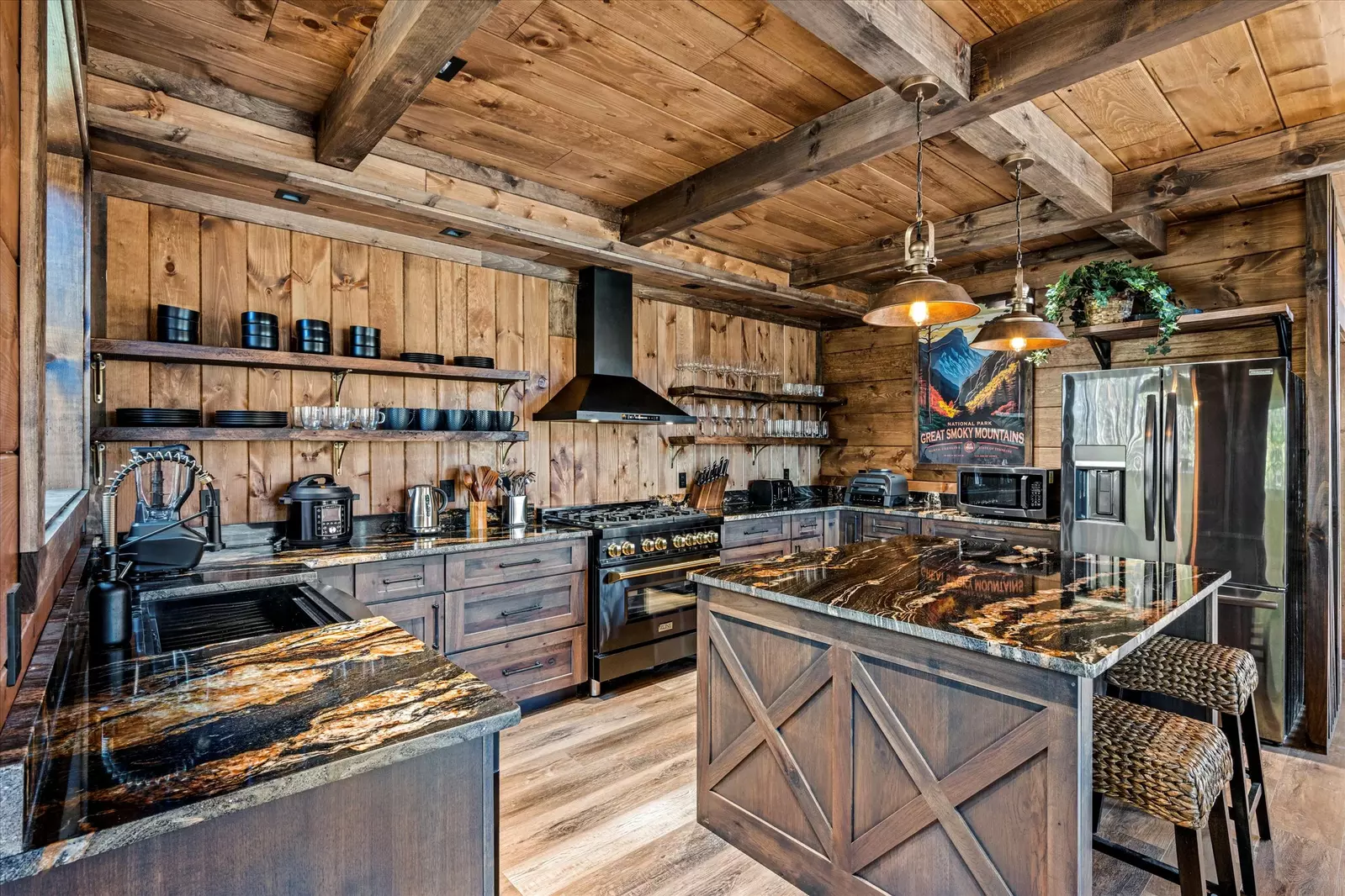 Property image, Interior, of Alpine Haven Cabin and Spa