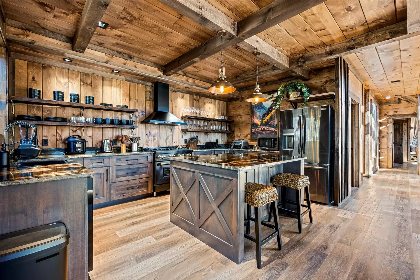 Property image, Interior, of Alpine Haven Cabin and Spa