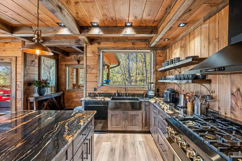 Property image, Interior, of Alpine Haven Cabin and Spa