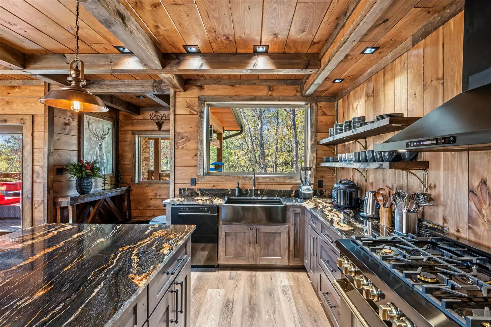 Property image, Interior, of Alpine Haven Cabin and Spa