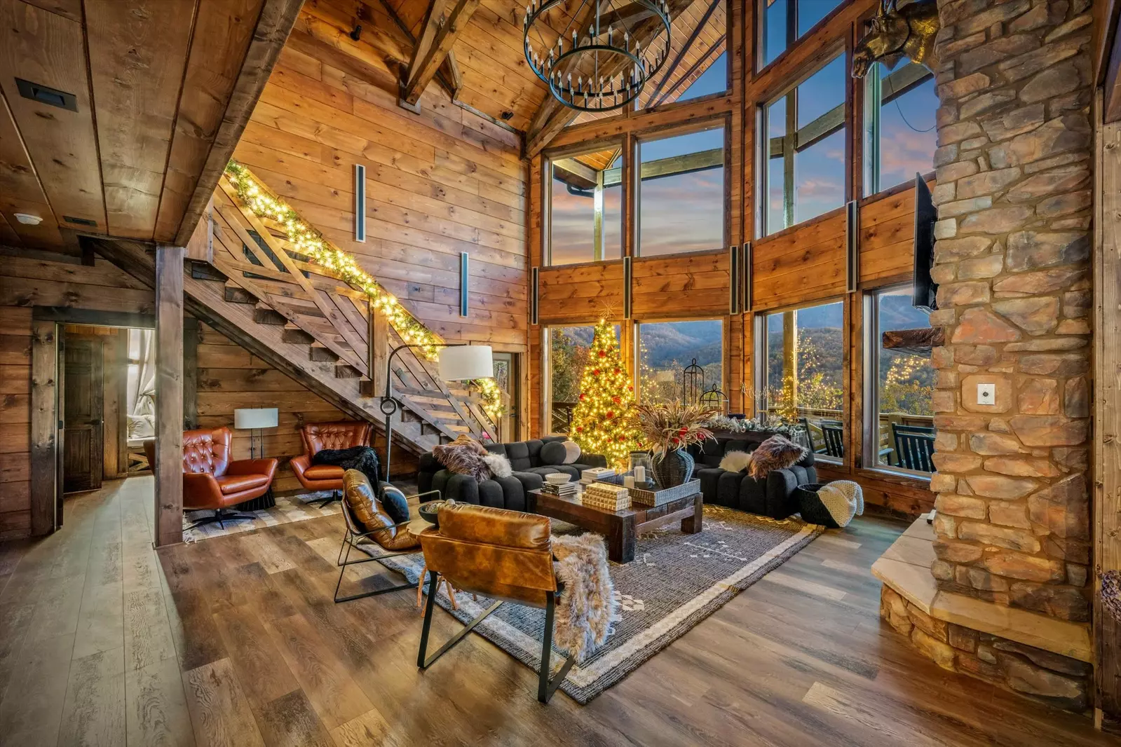 Property image, Interior, of Alpine Haven Cabin and Spa