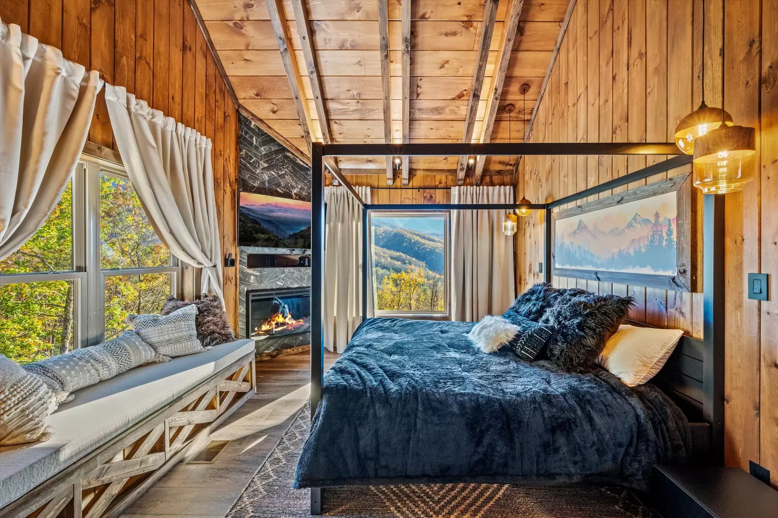 Property image, Interior, of Alpine Haven Cabin and Spa