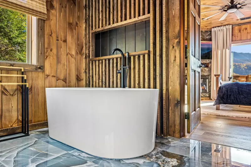 Property image, Interior, of Alpine Haven Cabin and Spa