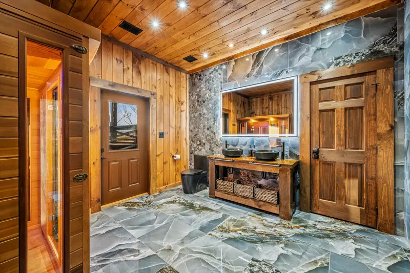Property image, Interior, of Alpine Haven Cabin and Spa