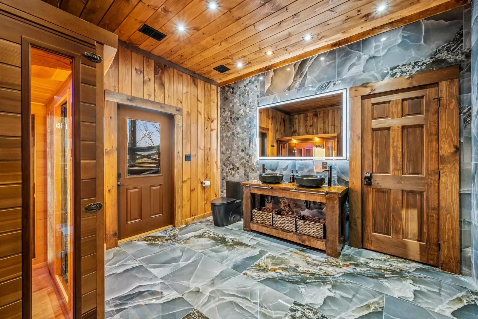 Property image, Interior, of Alpine Haven Cabin and Spa