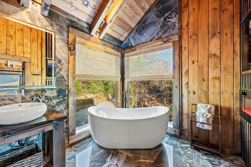 Property image, Interior, of Alpine Haven Cabin and Spa