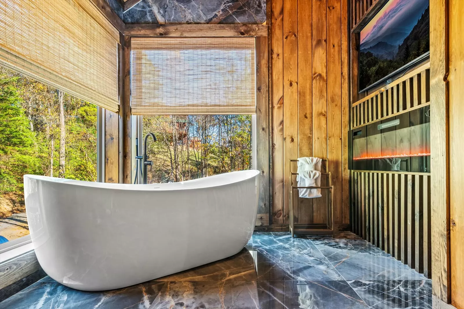 Property image, Interior, of Alpine Haven Cabin and Spa