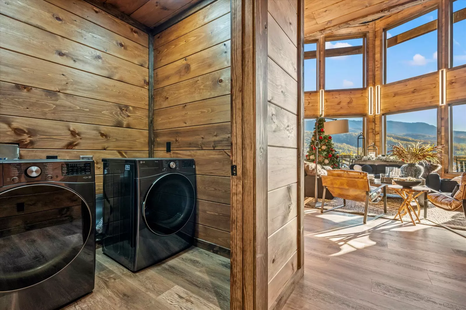 Property image, Interior, of Alpine Haven Cabin and Spa