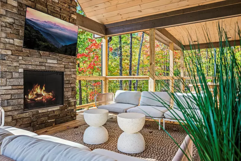 Property image, Interior, of Treehouse Swim Cabin
