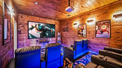 Property image, Interior, of Holy Smokes Pool Lodge