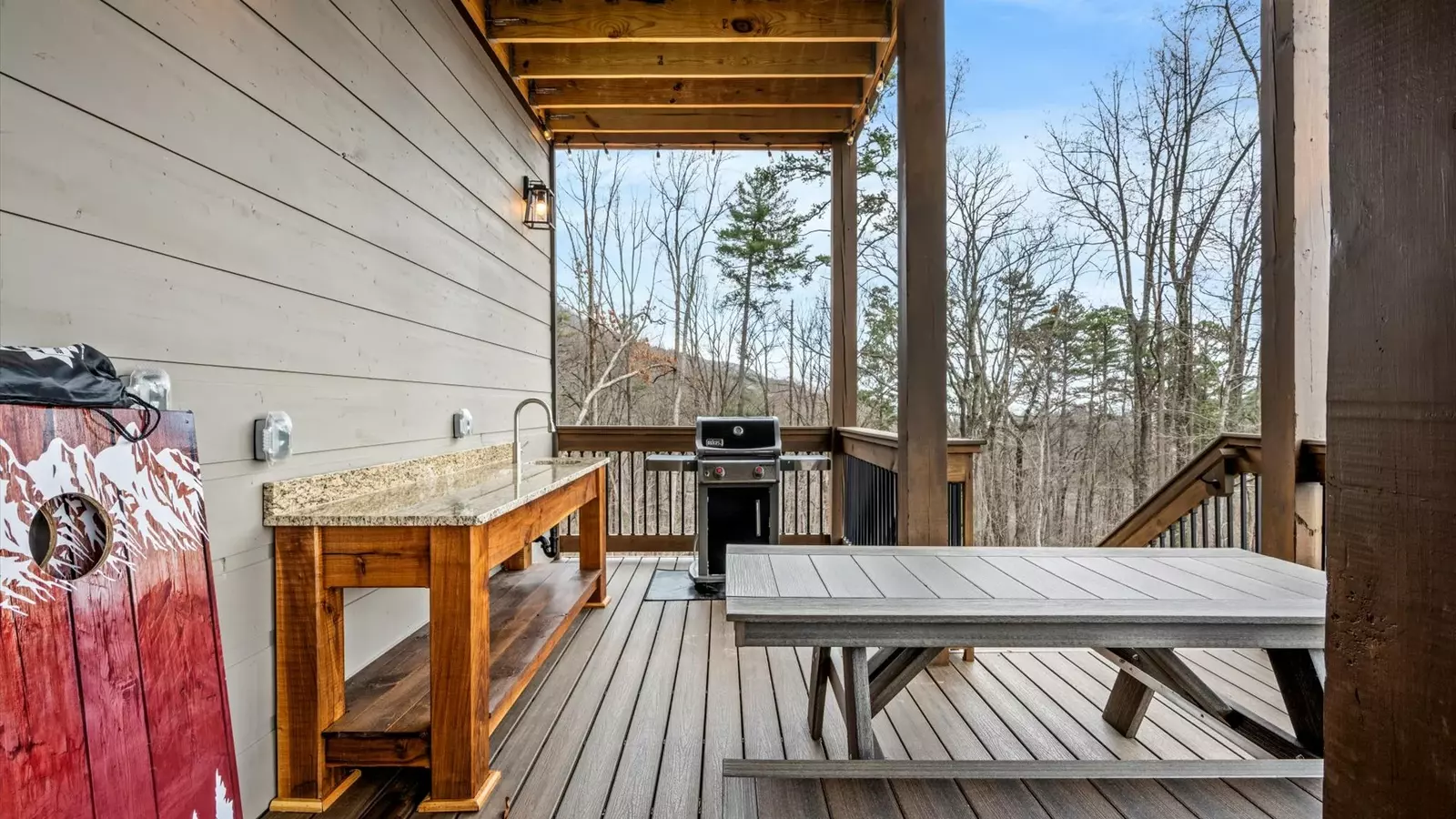 Property image, Interior, of Holy Smokes Pool Lodge