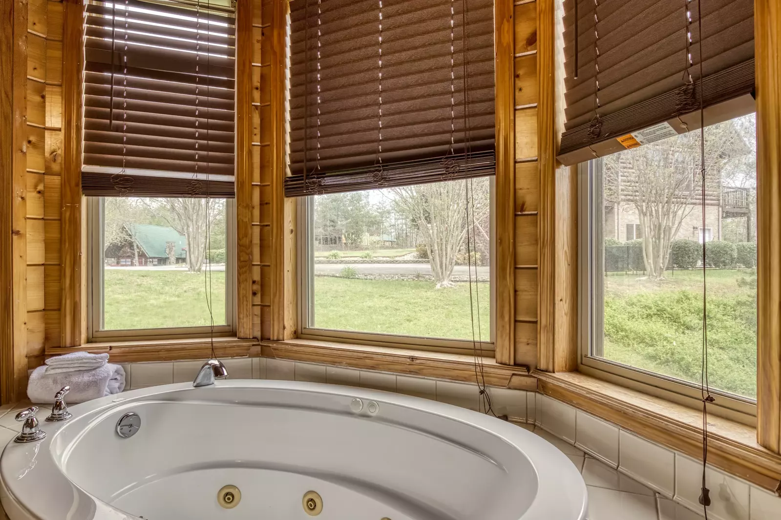 Amazing Grace in suite whirlpool tub